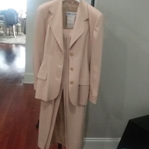 Cerriti 1881 tan skirt suit